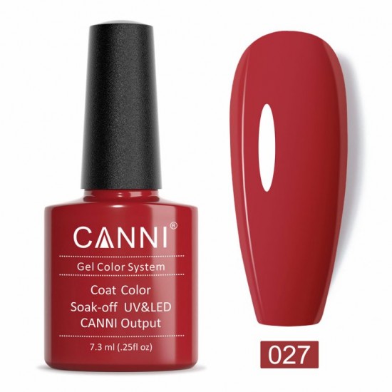 Canni 027 Dark Red